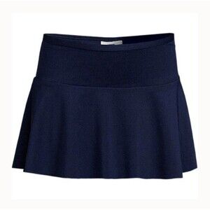 new $23 Lands' End Swim Skirt with bottom. deep sea Navy Girls Size xl swimsuit